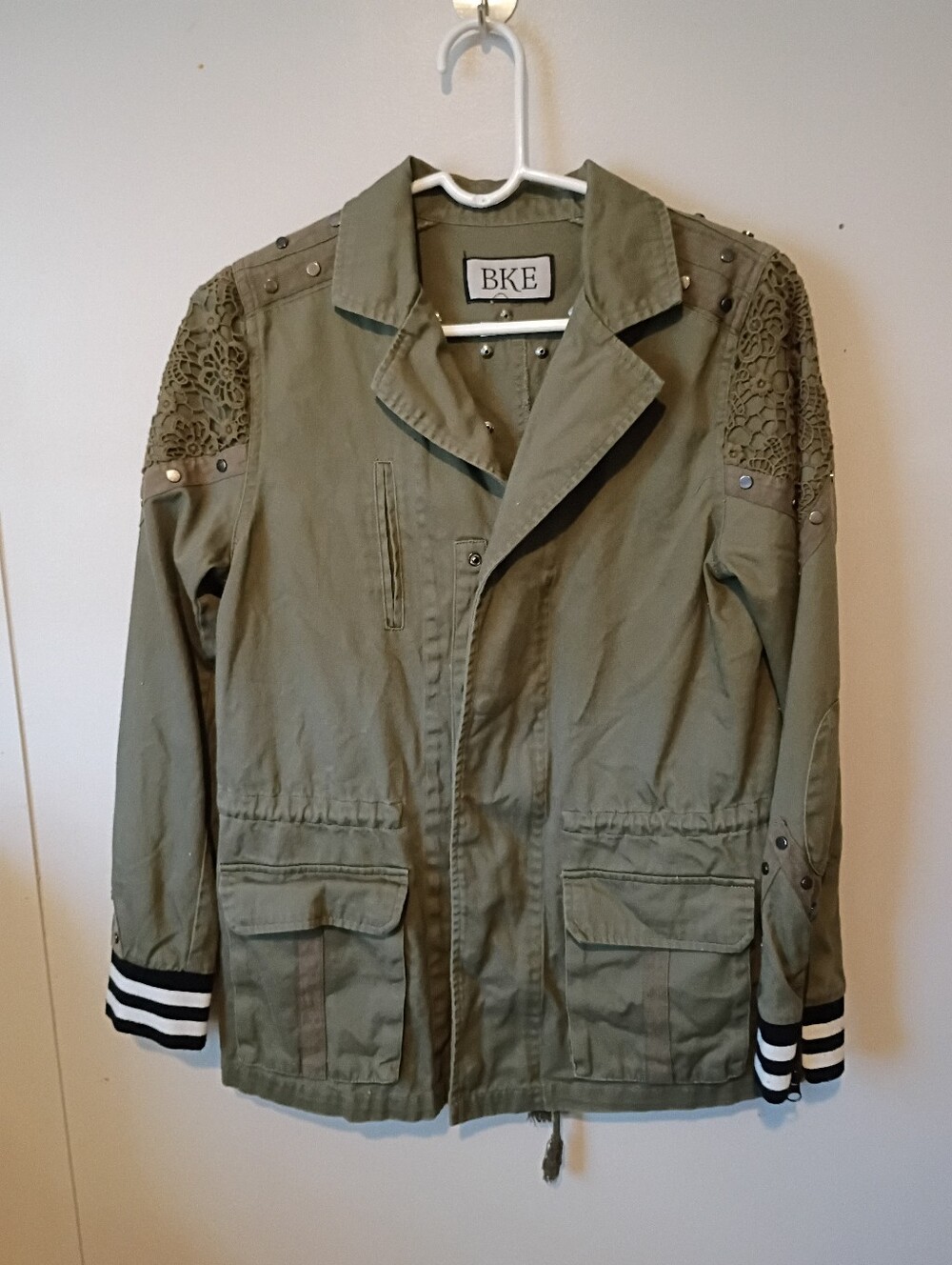 BKE Military Style Jacket Small